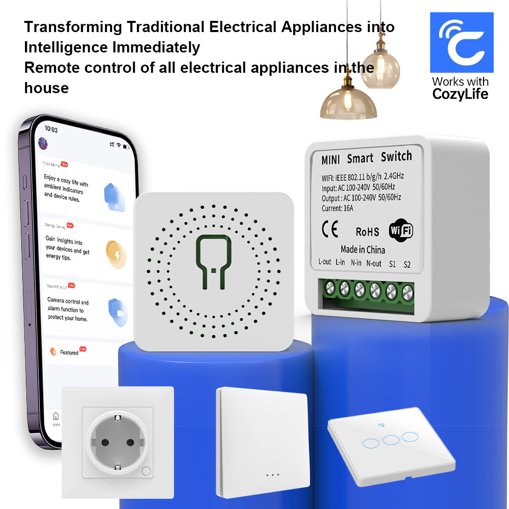 Diy Smart Home Automation Devices - Smart Home WiFi Relay Module 16A