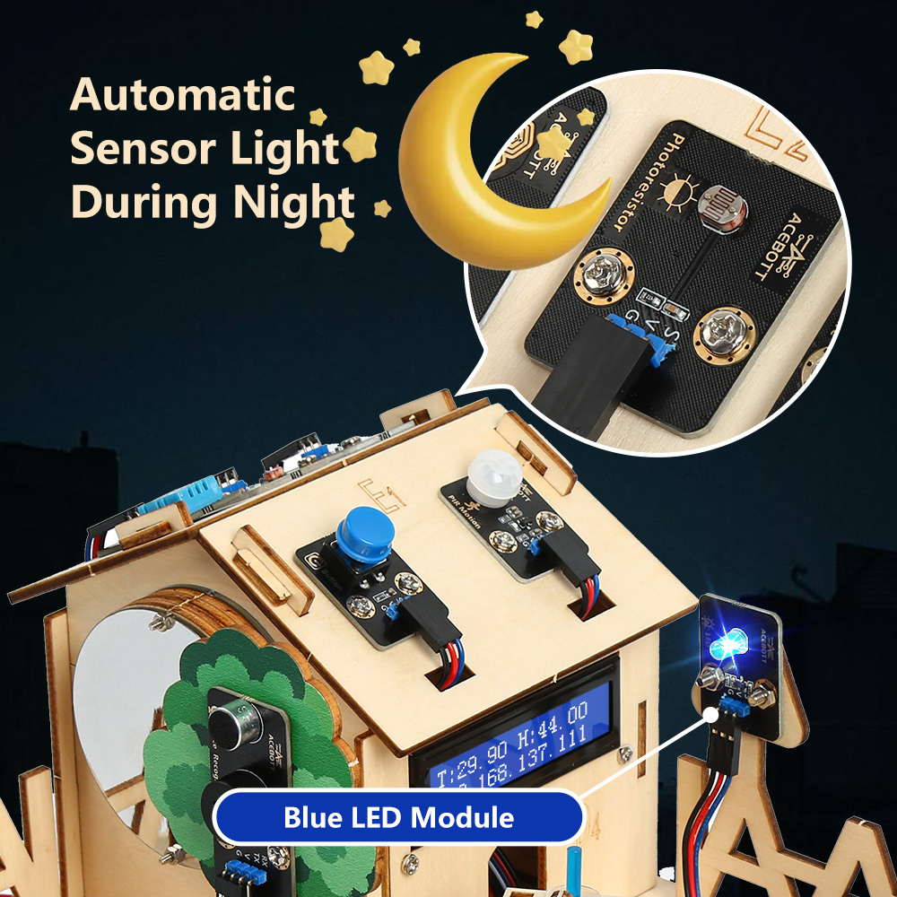 ACEBOTT Smart Home STEM STEAM  - đánh giá và giá Home Automation With Arduino