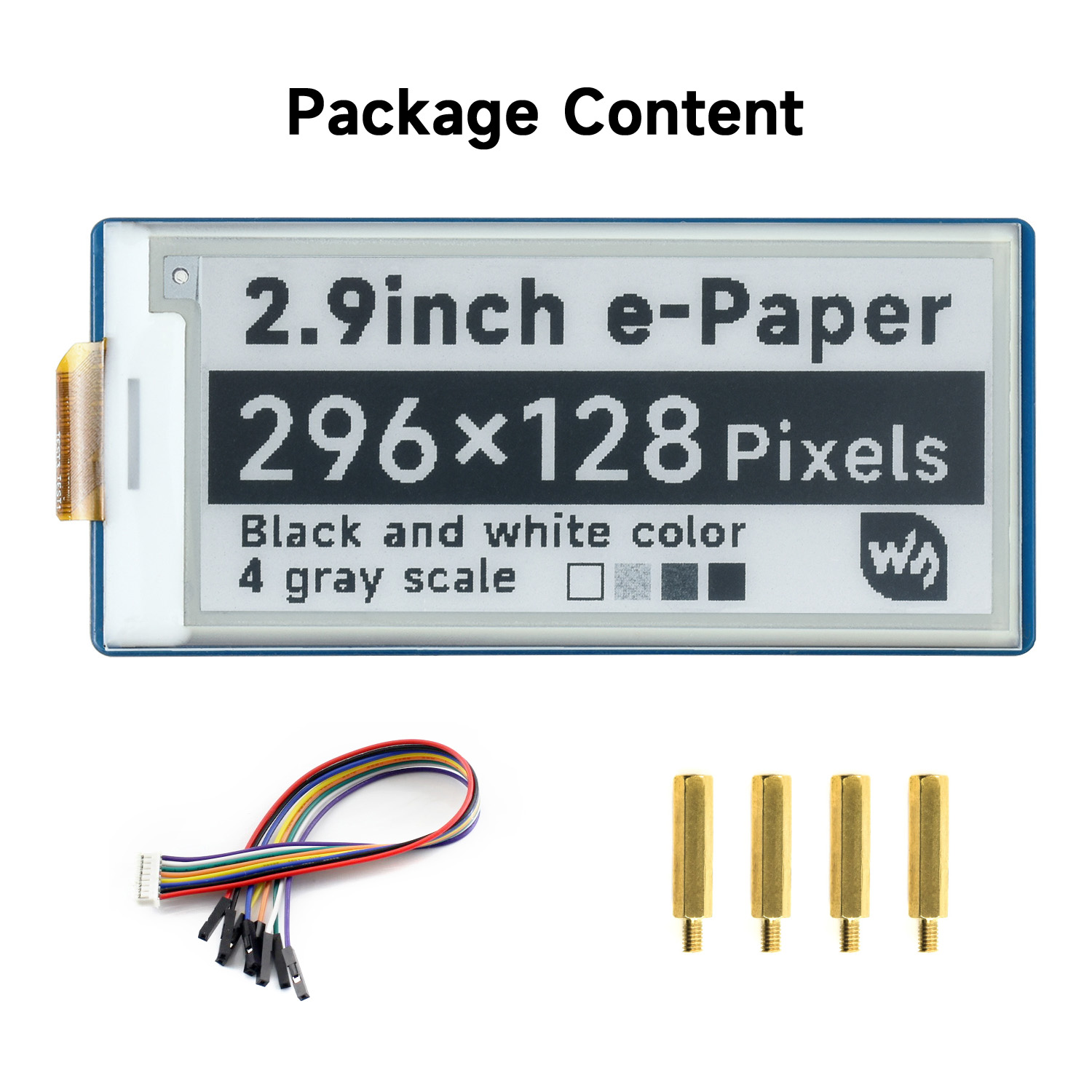 Waveshare 2.9inch E-Paper E-In - đánh giá và giá Display Epaper 2.9