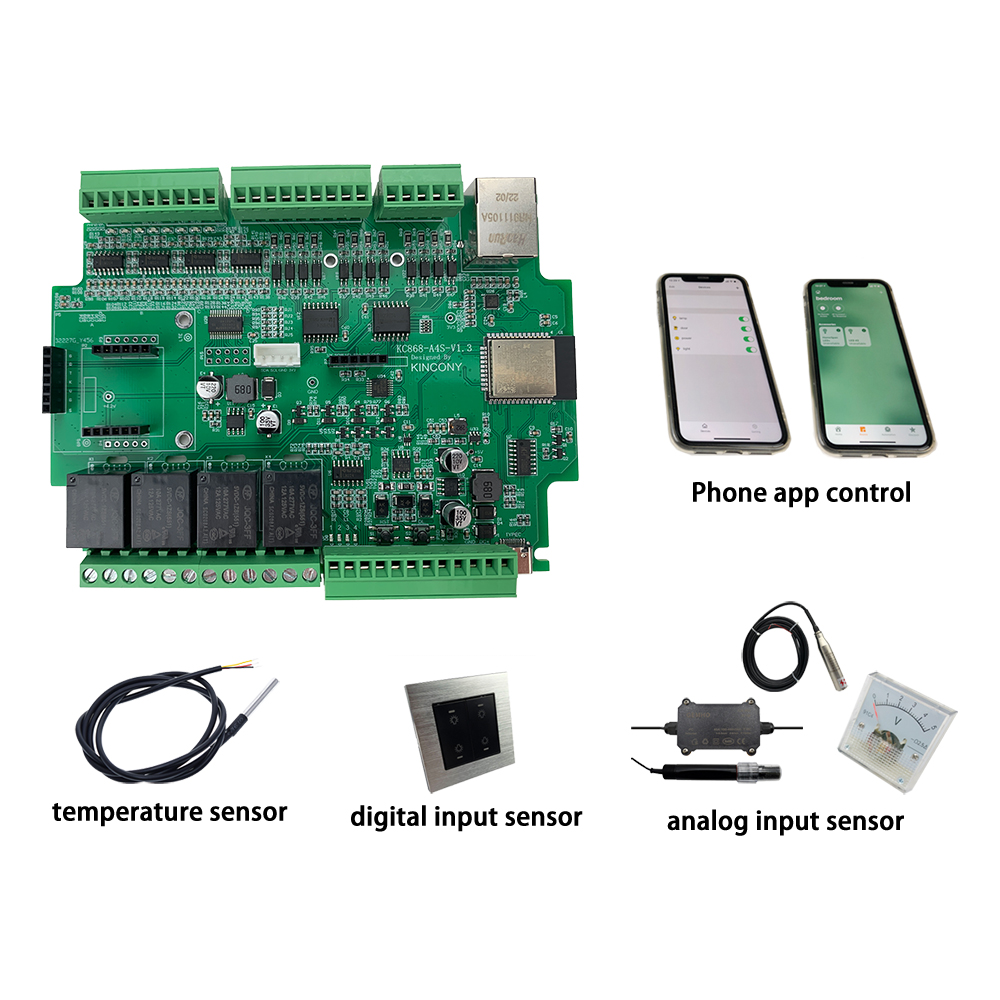 KC868-A4S ESP32 ESPhome Tasmot - đánh giá và giá Home Automation With Arduino