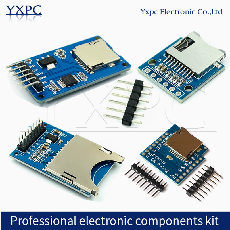 (1-5-10)pcs SD Card Reader Mod - đánh giá và giá Level Shifter 3.3V