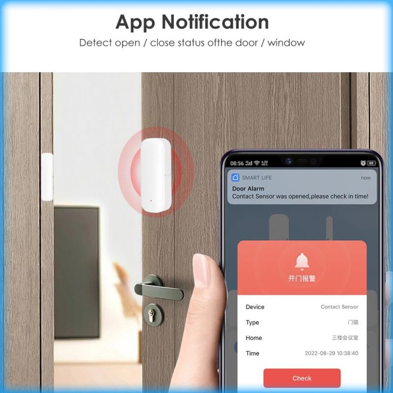 Tuya Wi-Fi Smart Door And Wind - đánh giá và giá Home Automation Technology