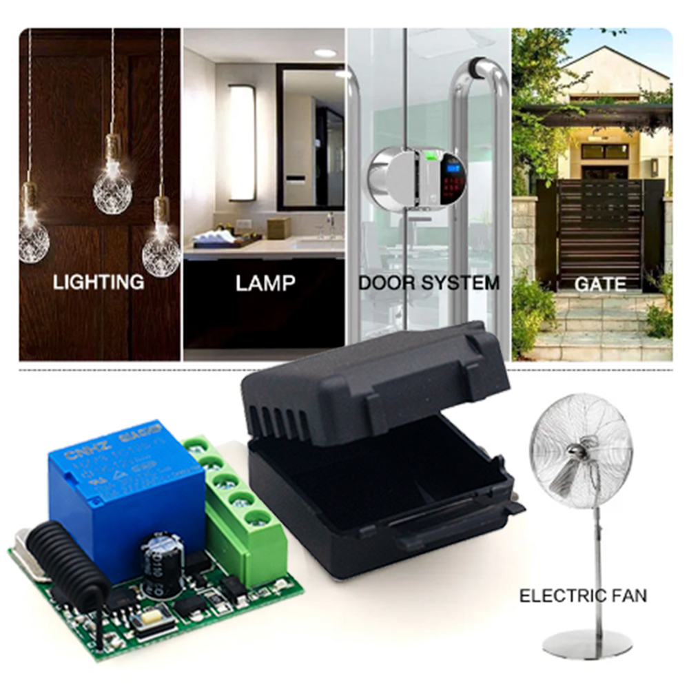 QIACHIP 433MHz DC 12V Wireless - đánh giá và giá 433Mhz Receiver Module