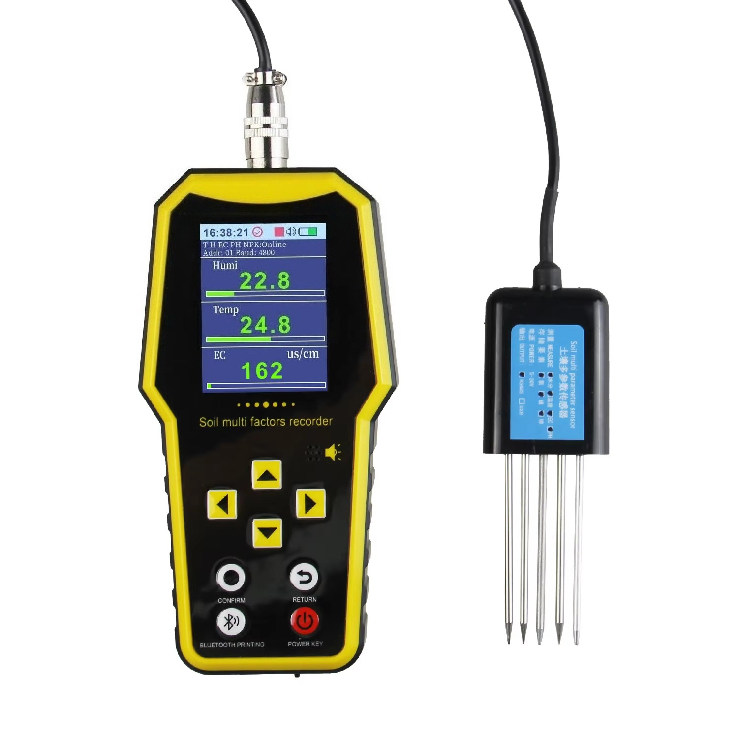 7 in 1 Portable Soil Moisture  - đánh giá và giá Temperature Humidity Sensor