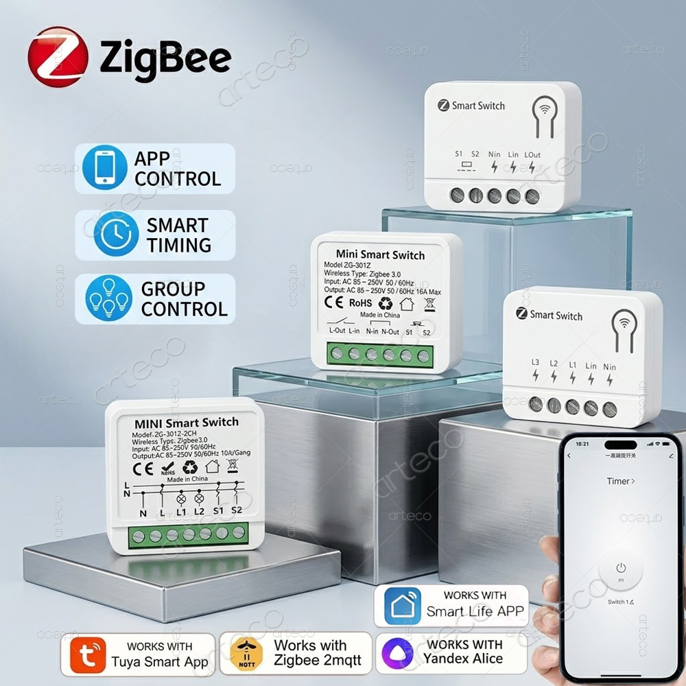 Tuya Zigbee Mini DIY Smart Swi - đánh giá và giá Home Automation Diy