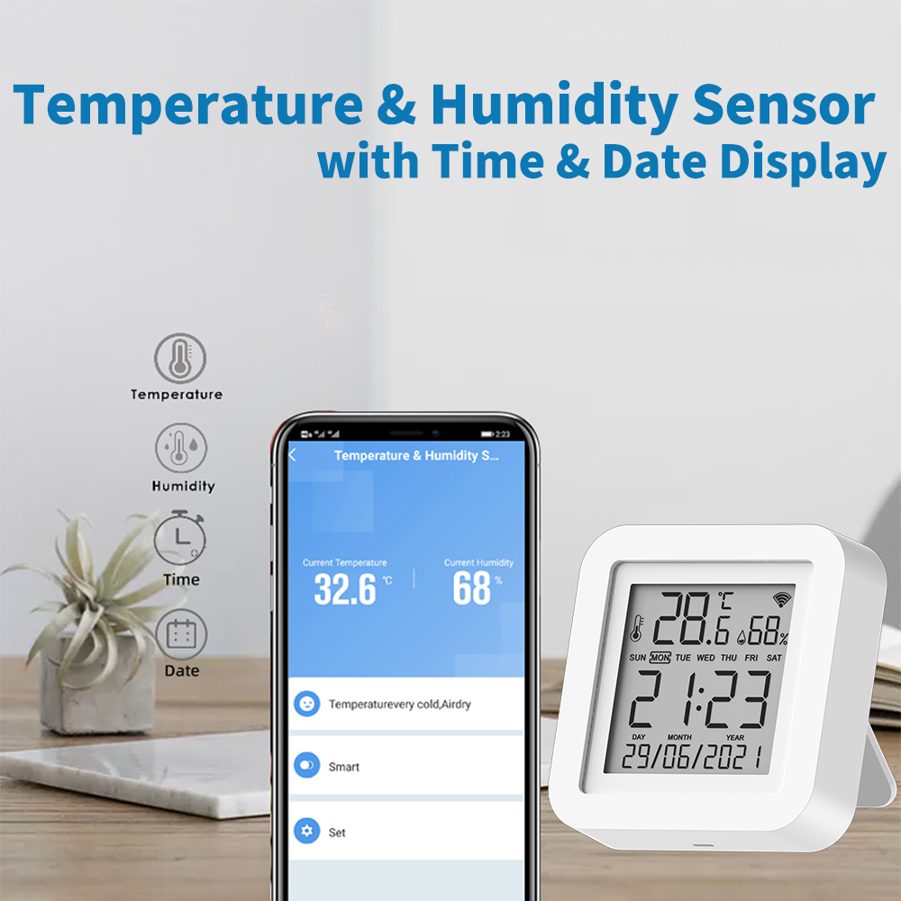Tuya WIFI Nhiệt Độ & Cảm Biến  - đánh giá và giá Home Automation Ideas
