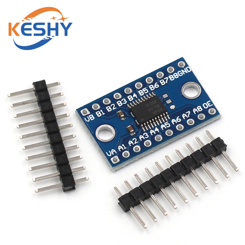 3.3V 5V TXS0108E 8 Channel Log - đánh giá và giá Level Shifter 3.3V