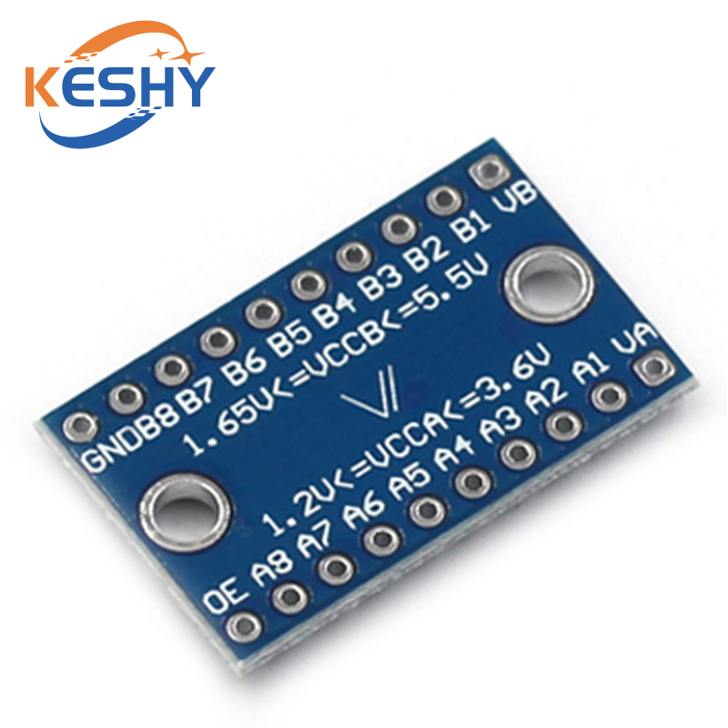 3.3V 5V TXS0108E 8 Channel Log - đánh giá và giá Level Shifter 3.3V