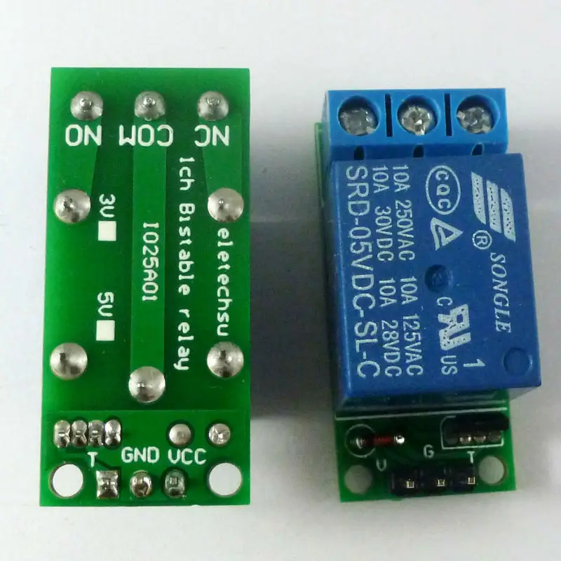 Flip-Flop Latch Relay Module B - đánh giá và giá Home Automation With Arduino