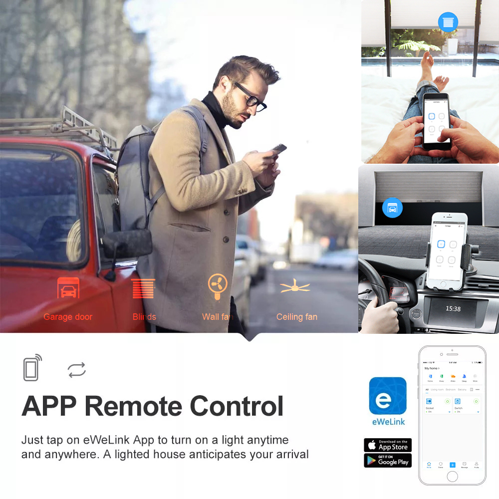 4CH EWelink Smart WiFi Relay S - đánh giá và giá Home Automation Ideas