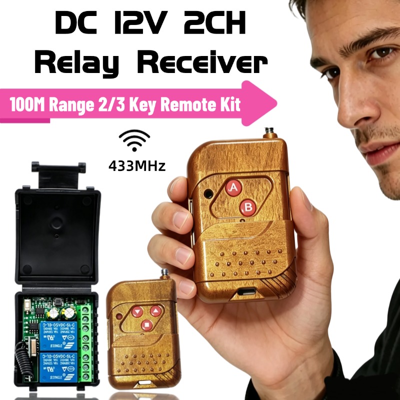 433.92Mhz DC 9-30V 12V 24V10A  - đánh giá và giá 433Mhz Receiver Module