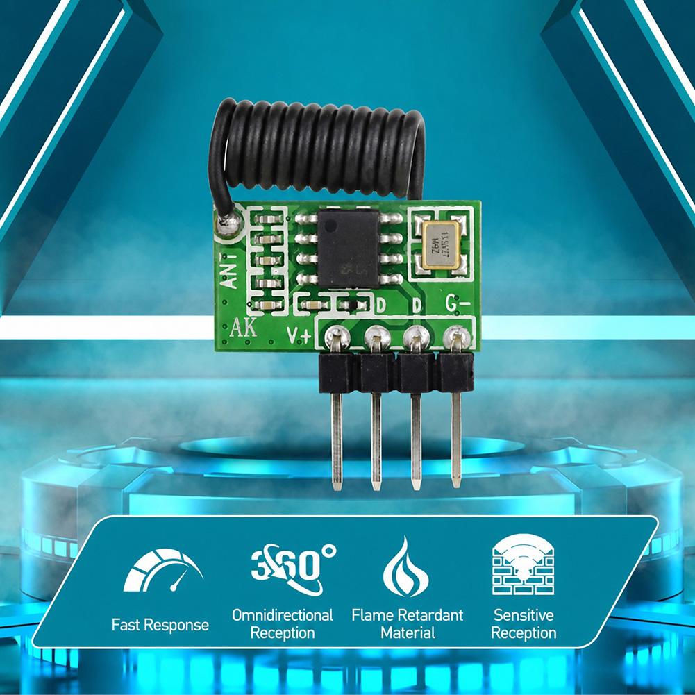 315MHz/433MHz Superheterodyne  - đánh giá và giá 433Mhz Receiver Module