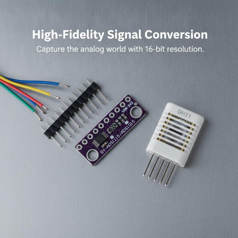 ADS1115 Adjustable Gain 16Bit  - đánh giá và giá Diy Home Automation System