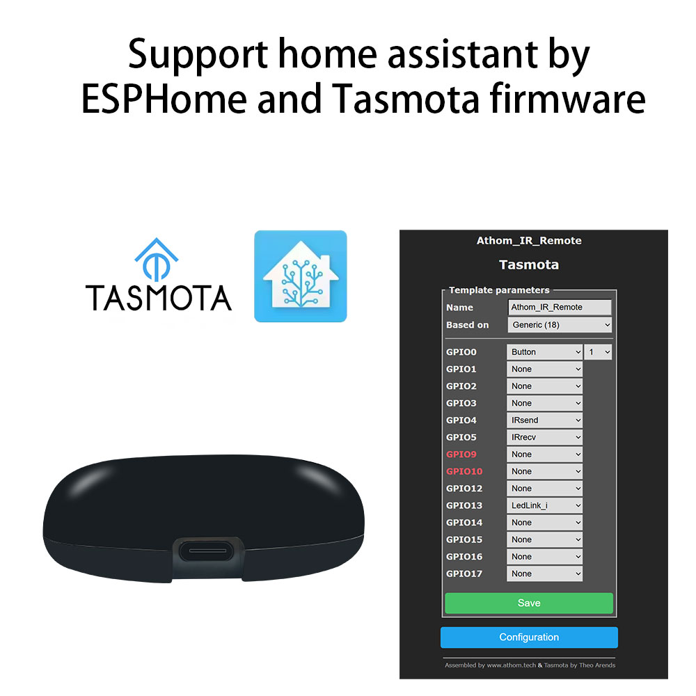 Tasmota MQTT IR Remote Control - đánh giá và giá Home Automation Diy